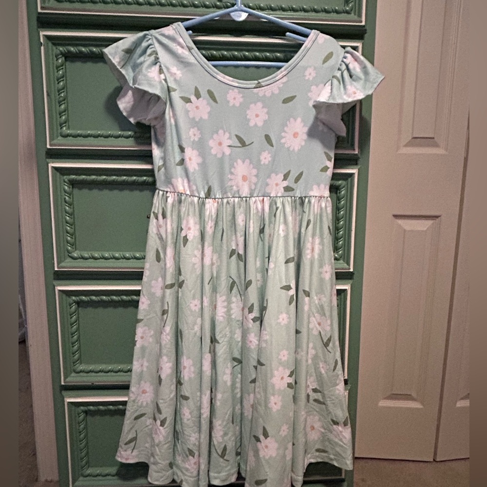 Dot Dot Smile cap sleeve empire dress